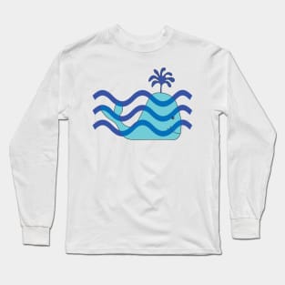 Cute Whale for Save Our Oceans Long Sleeve T-Shirt